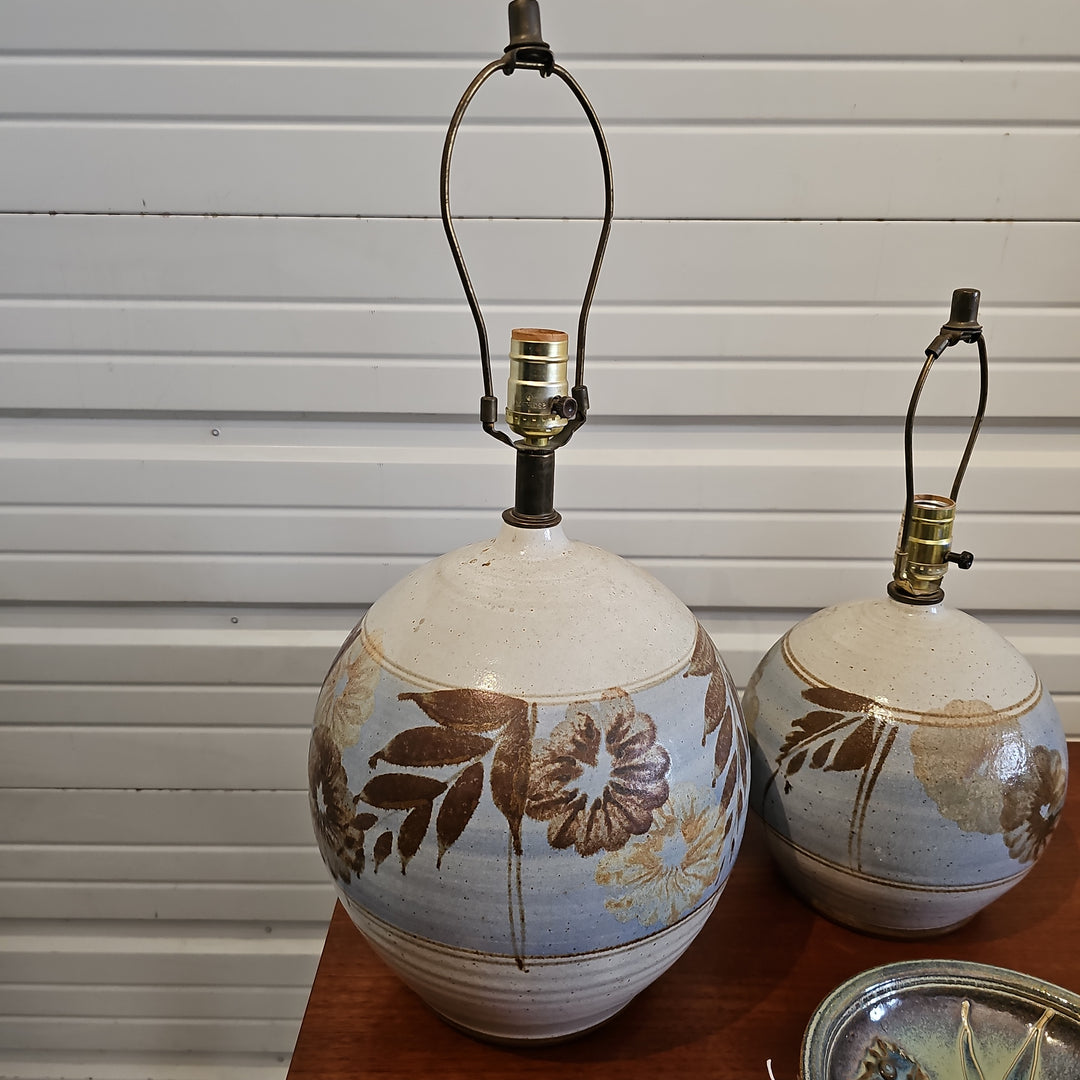 Painted Ceramic Table Lamp (large)