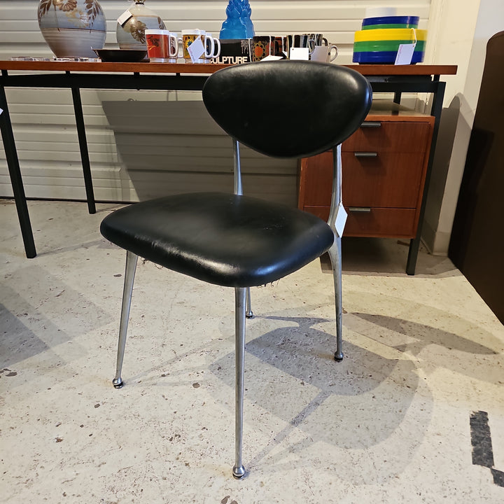 Vintage Black Gazelle Style Chair