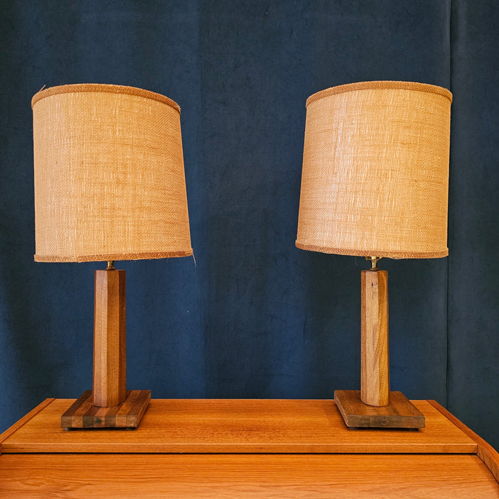 MCM Wood Table Lamp