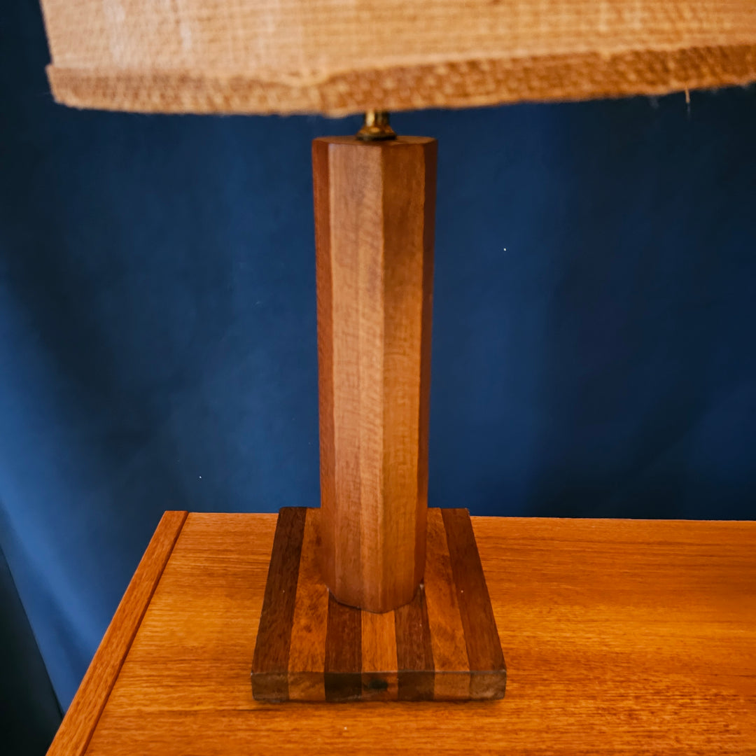 MCM Wood Table Lamp