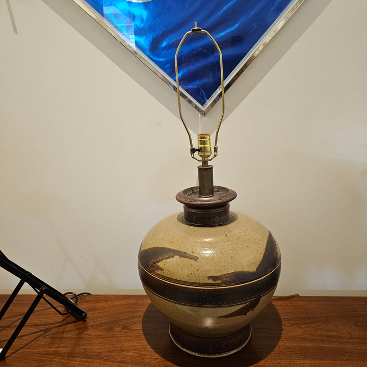 Eric Norstad Stoneware Lamp