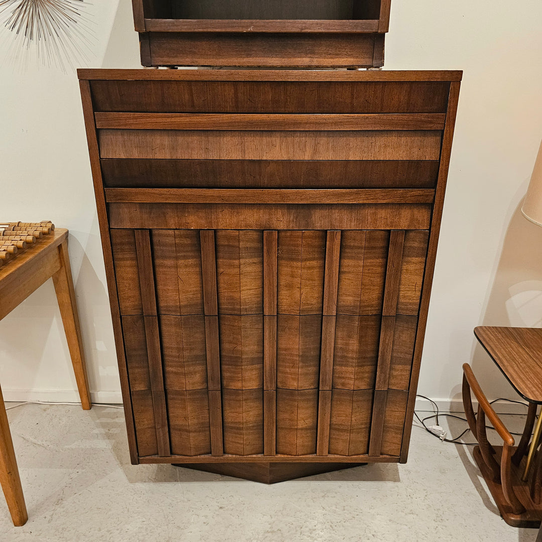 MCM Brutalist Lane Highboy Dresser