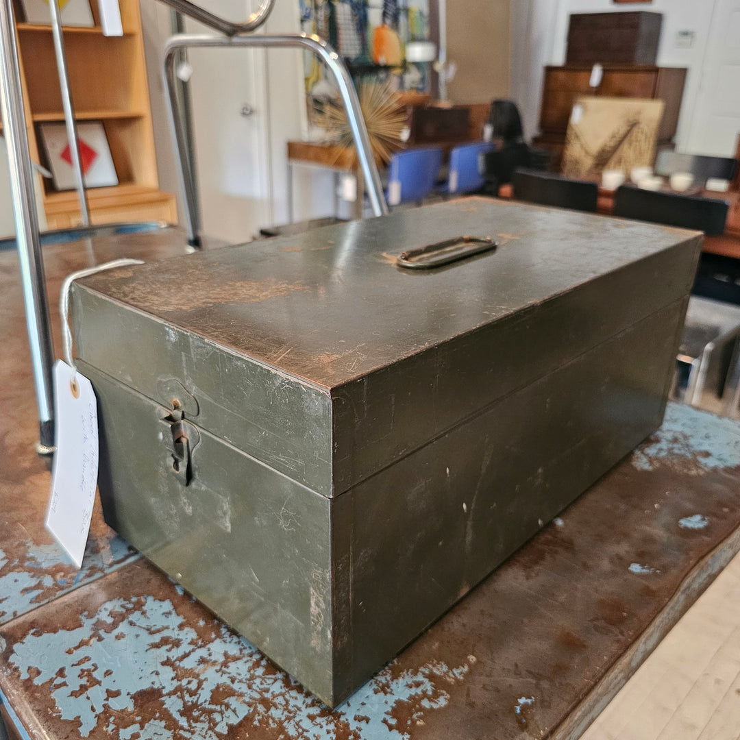 Green Industrial Box w/ Handle