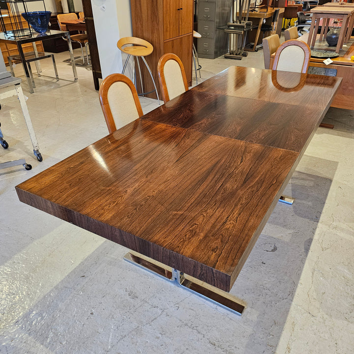 Poul Norreklit for Georg Petersens MCM Rosewood Dining Table