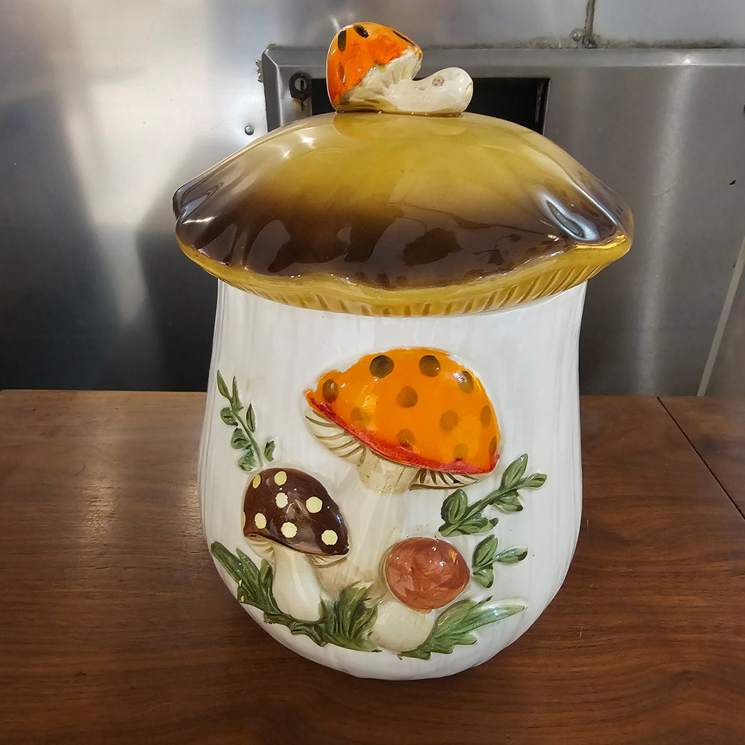 Mushroom Cookie Jar