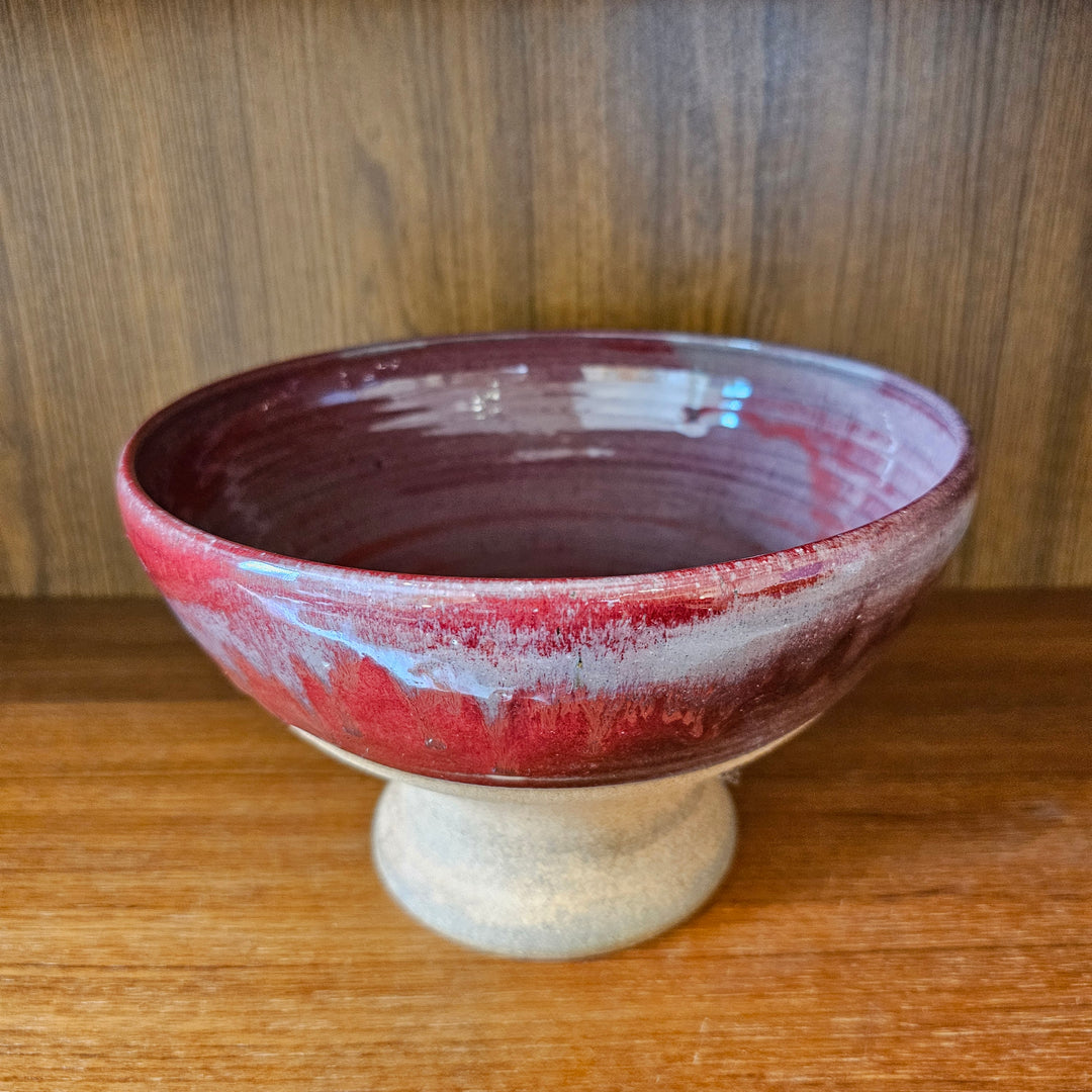 Ceramic Pedestal Bowl