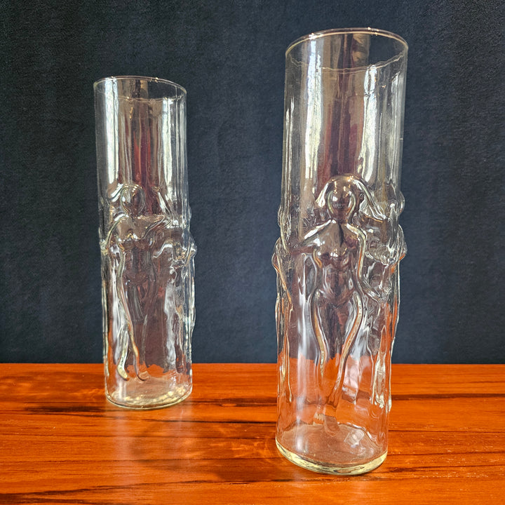 Vintage Libbey 'La Femme' Glass Tumbler