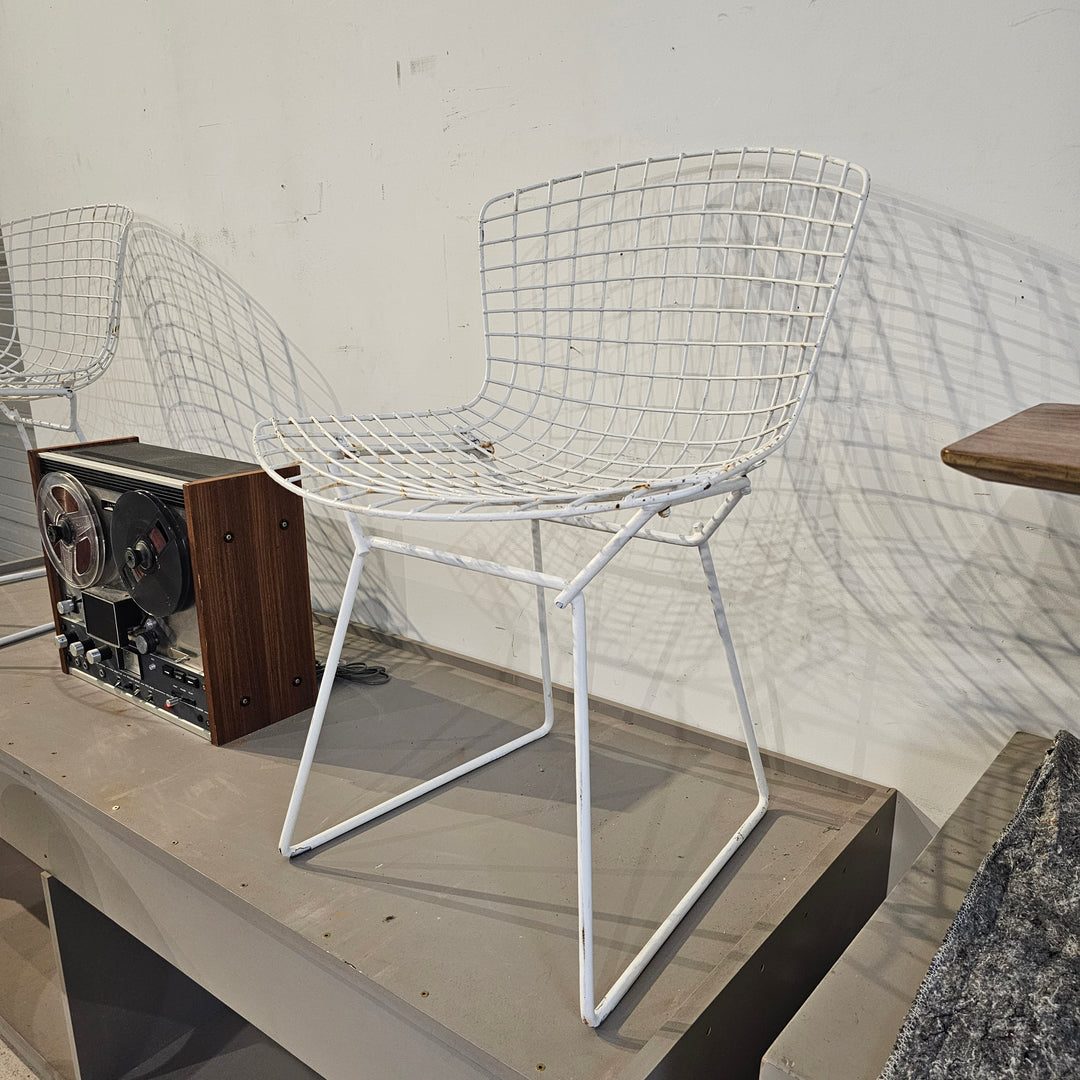 White Bertoia Chair