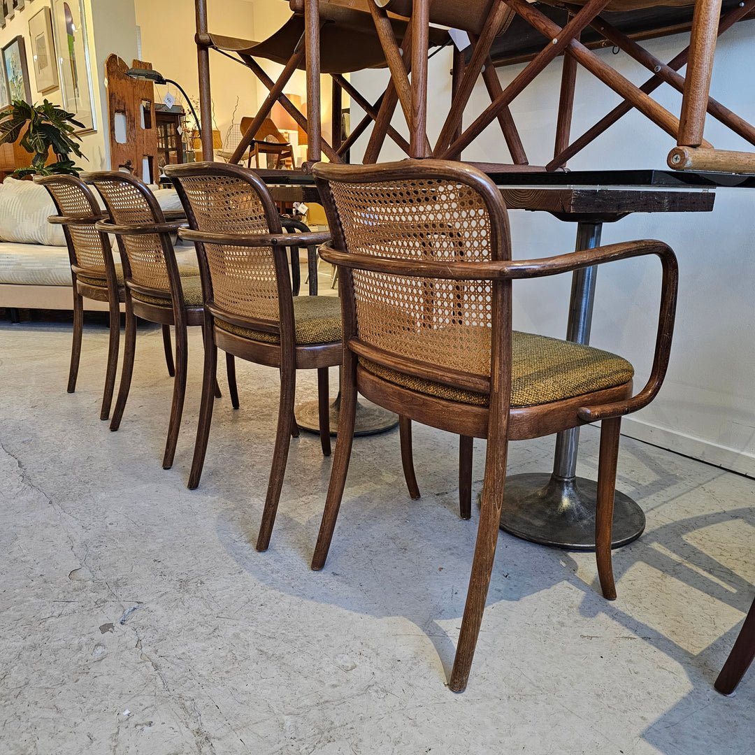 (4) Joseph Hoffman Thonet 811 Dining Chairs
