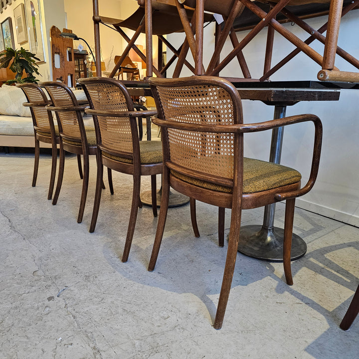 (4) Joseph Hoffman Thonet 811 Dining Chairs