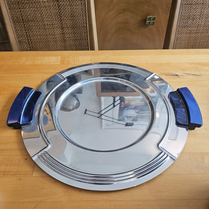 Jean Couzon Acier Inox Serving Tray