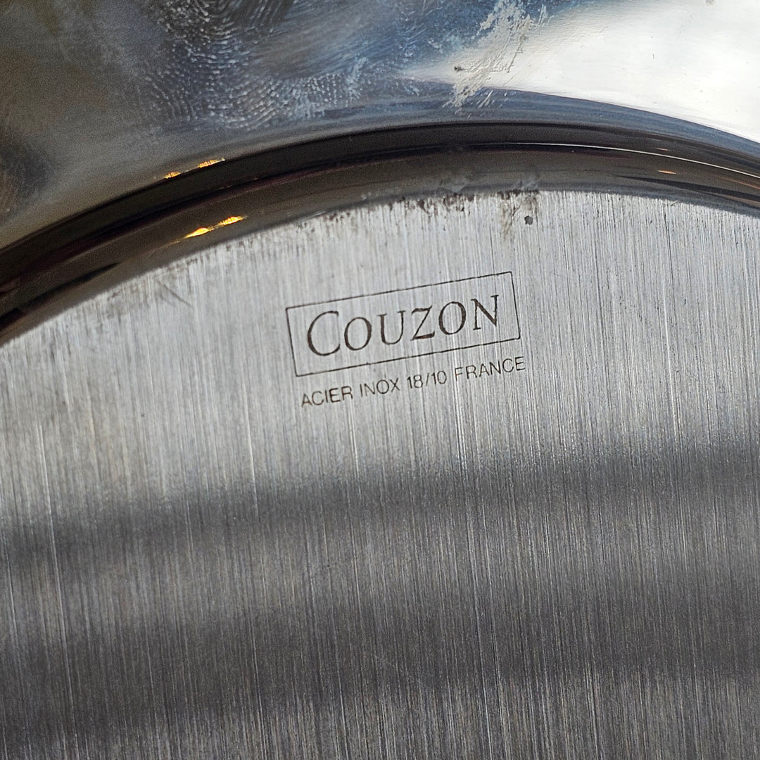 Jean Couzon Acier Inox Serving Tray