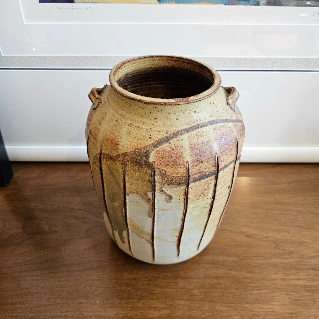 Signed Ceramic Vase