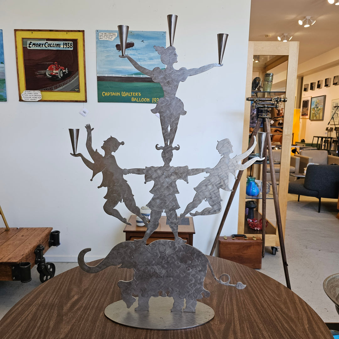 Amy Hess Steel Candelabra