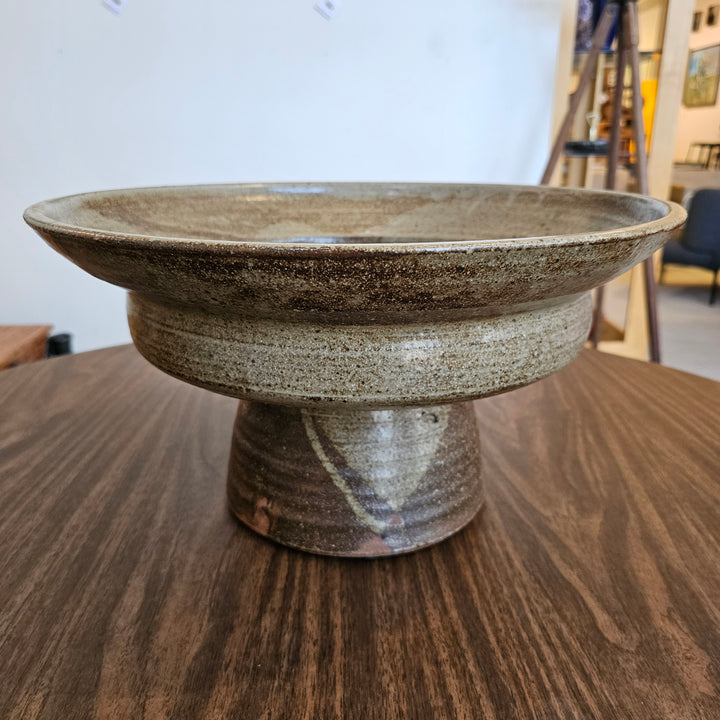 Large Ceramic Footed Centerpiece Bowl