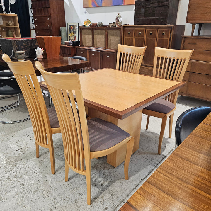 A. Sibau Italian Dining Table Set