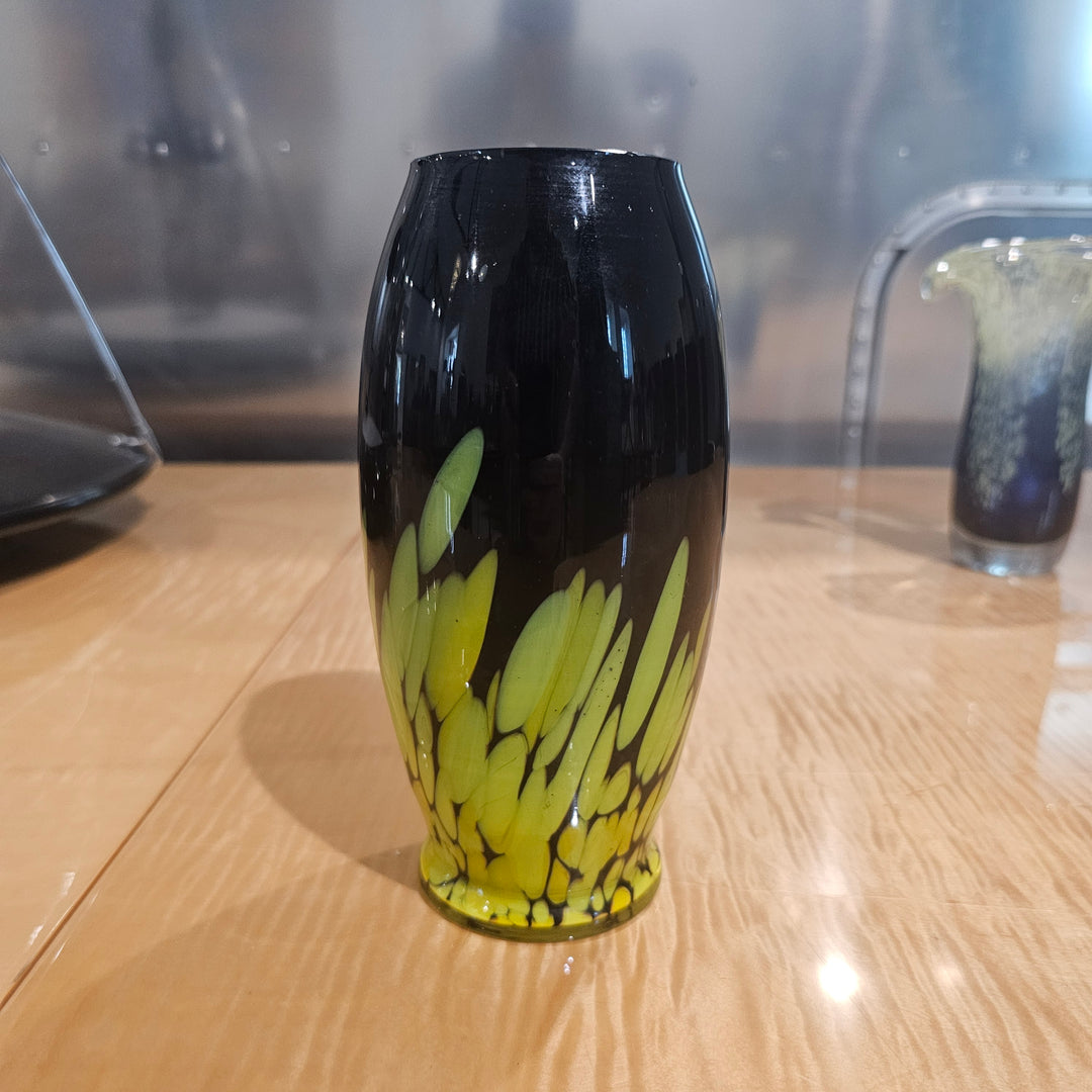 Bohemian Art Glass Vase