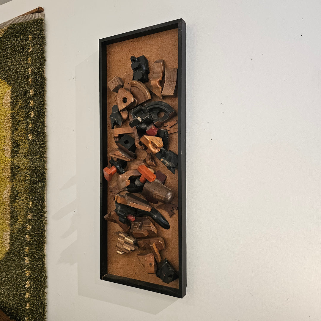 Framed Wood Assemblage