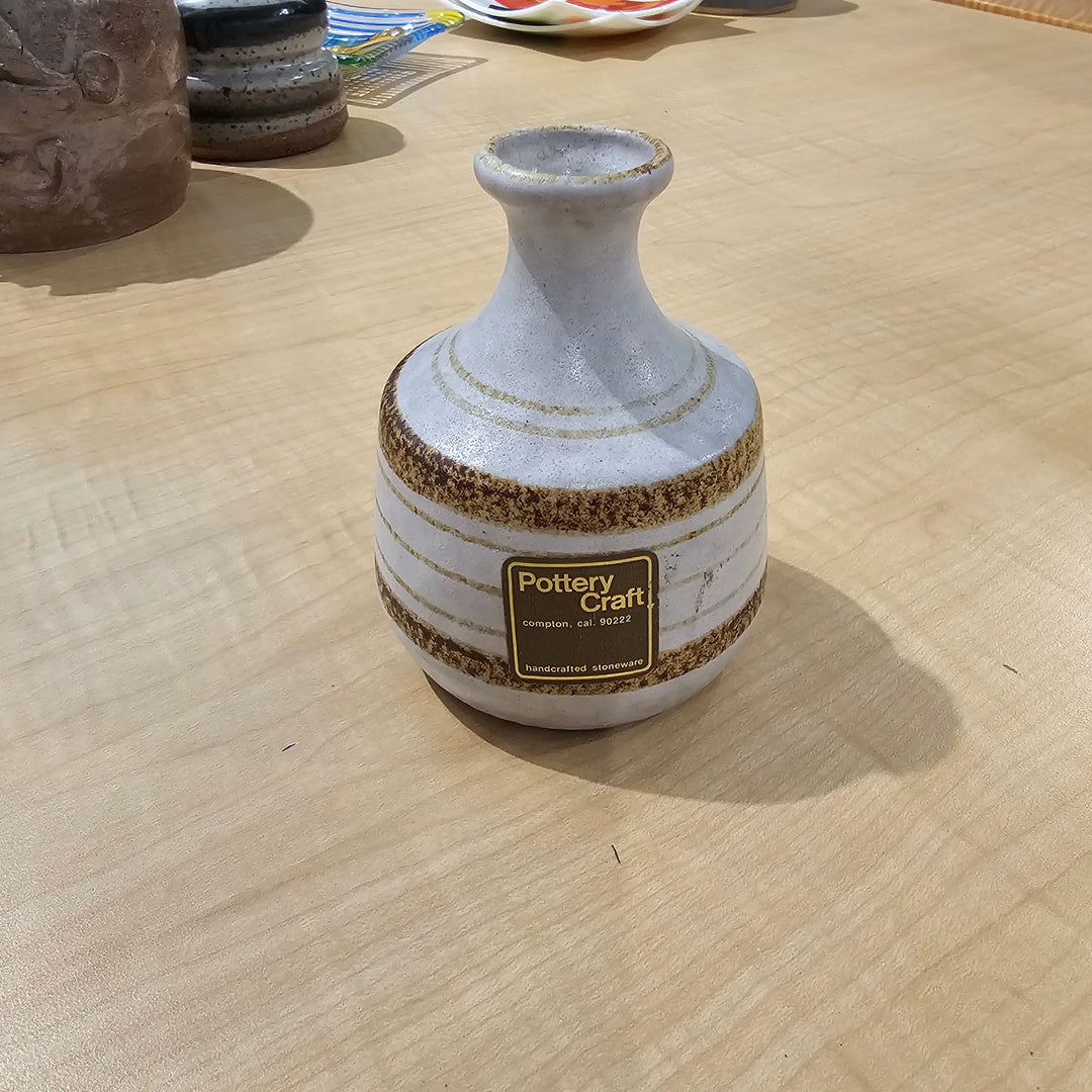 Small Pottery Craft Bud Vase