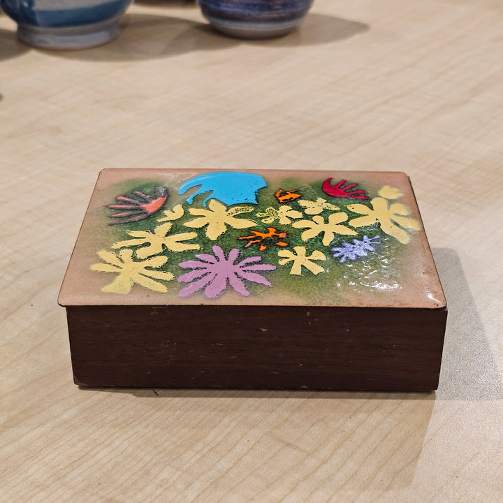 Enamel Trinket Box