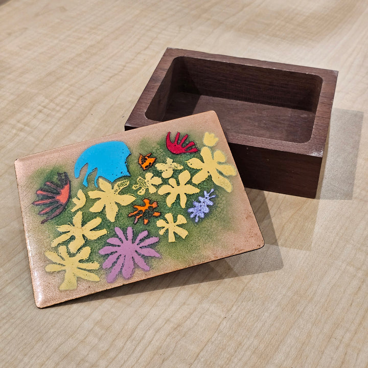 Enamel Trinket Box