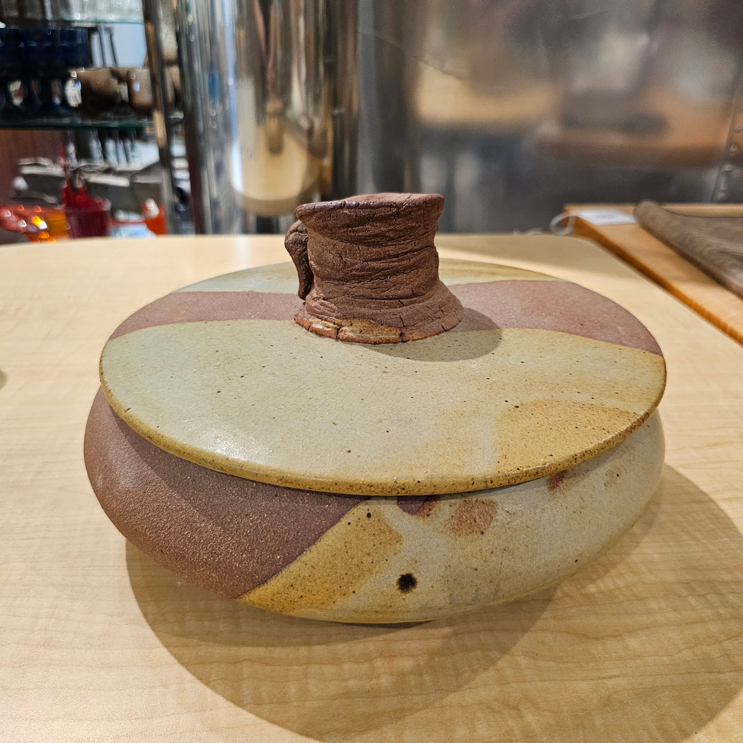 Studio Pottery Covered Dish