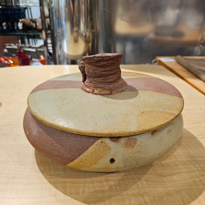 Studio Pottery Covered Dish