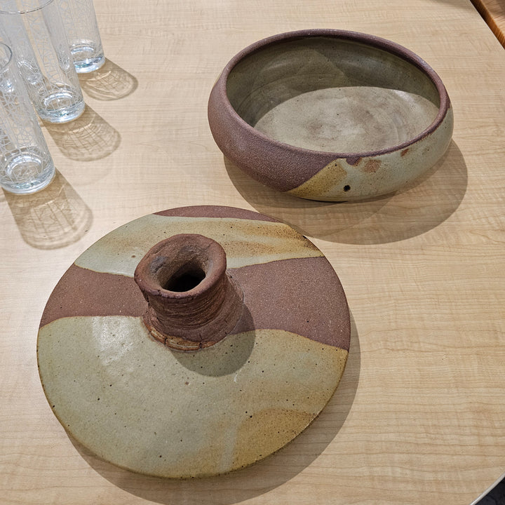 Studio Pottery Covered Dish