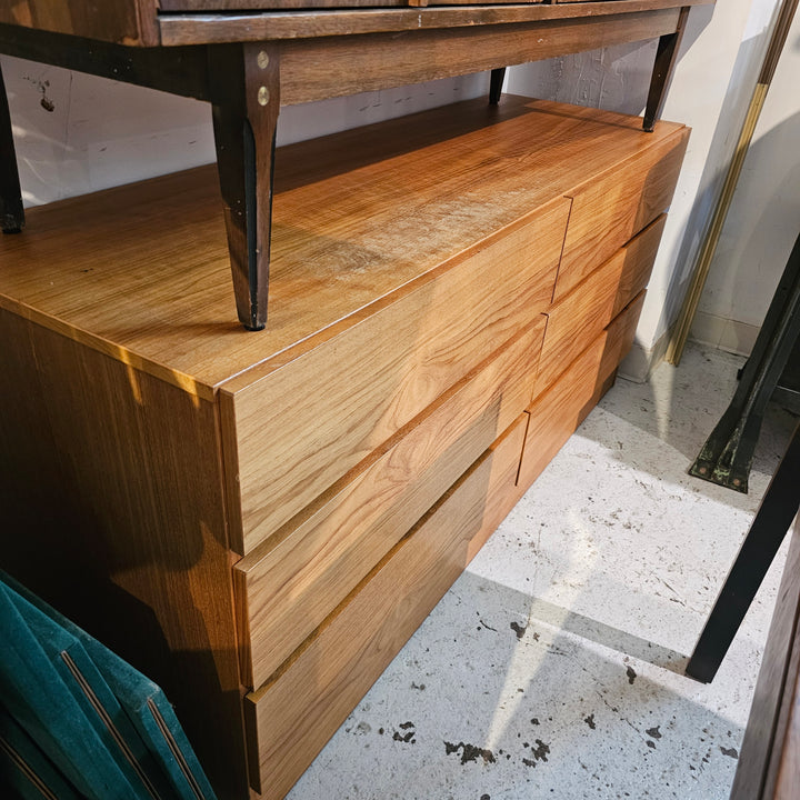 Teak Lowboy Dresser