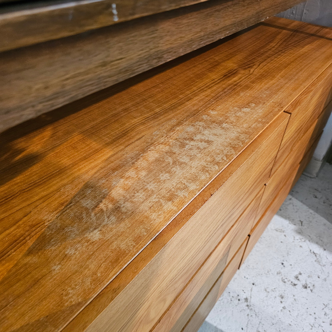 Teak Lowboy Dresser