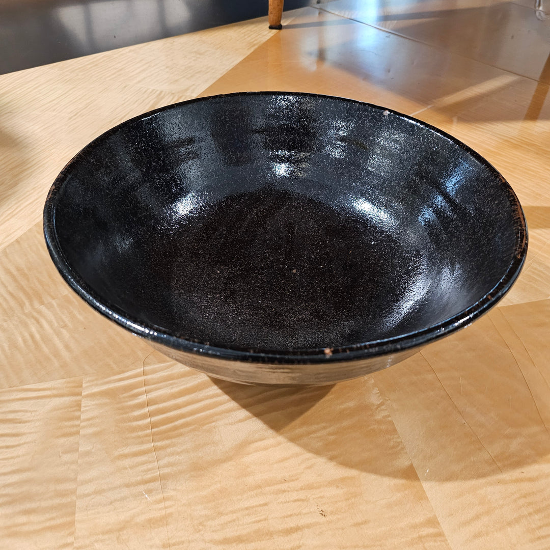Tenmoku Pottery Bowl