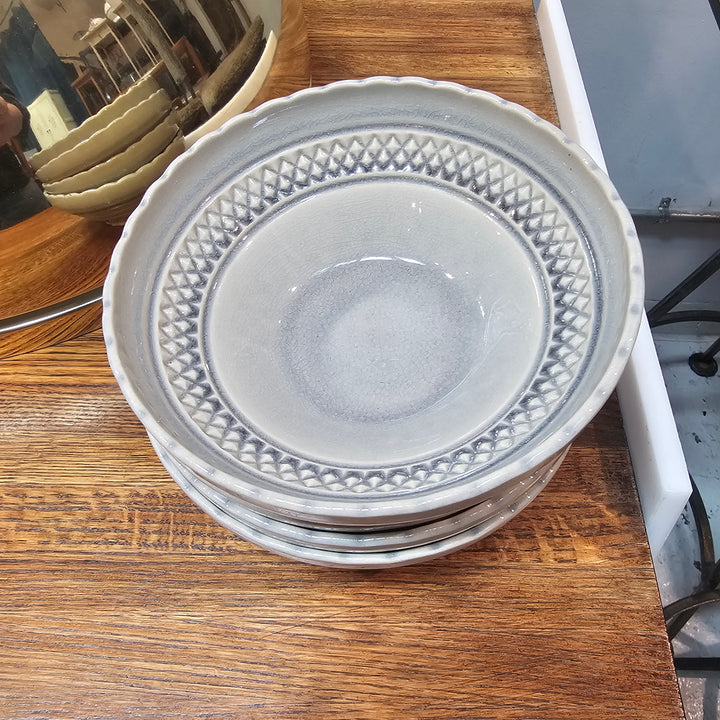 (4) Scalloped Edged Bowls