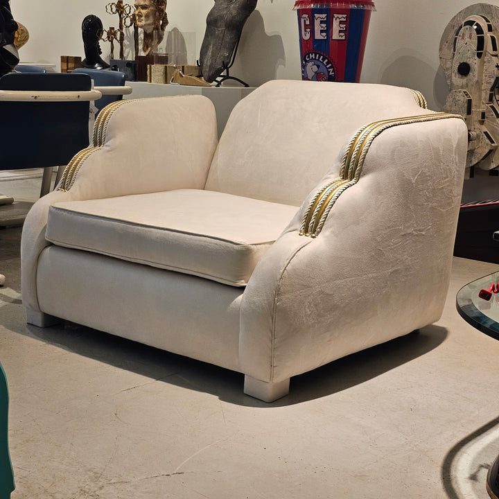 Vintage Art Deco Style Cloud Chair