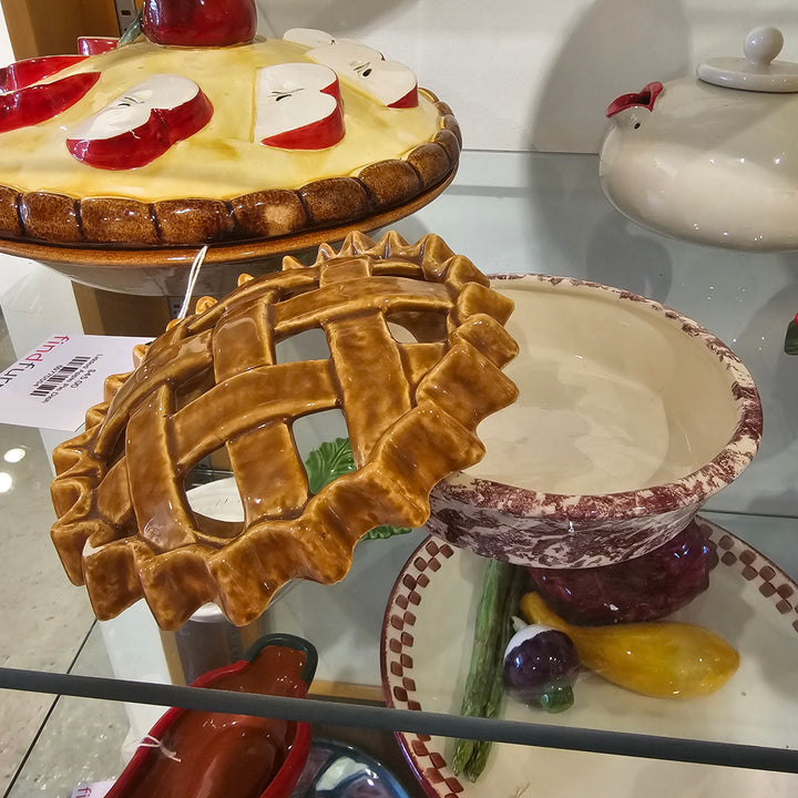 Mini Ceramic Lidded Pie Dish