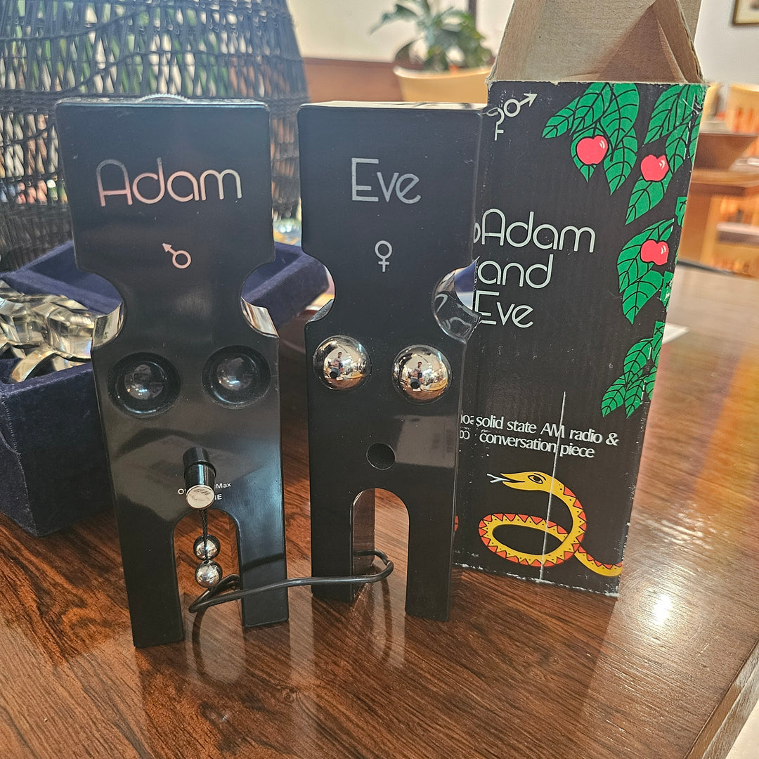 Vintage 1977 Adam & Eve Pop Art Radio