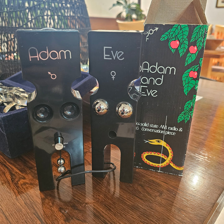 Vintage 1977 Adam & Eve Pop Art Radio