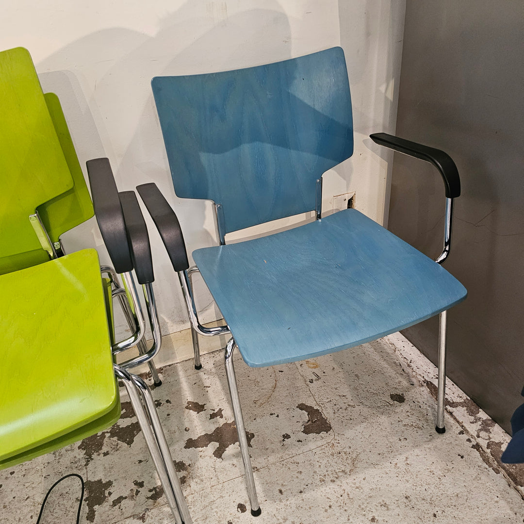 Kusch & Co German Side Chair (Blue)