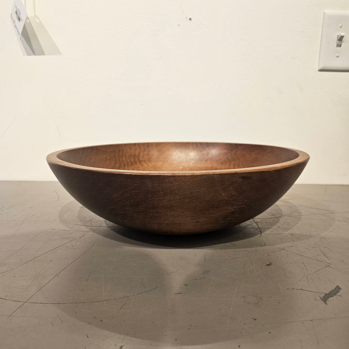 Large Carved Wood Bowl