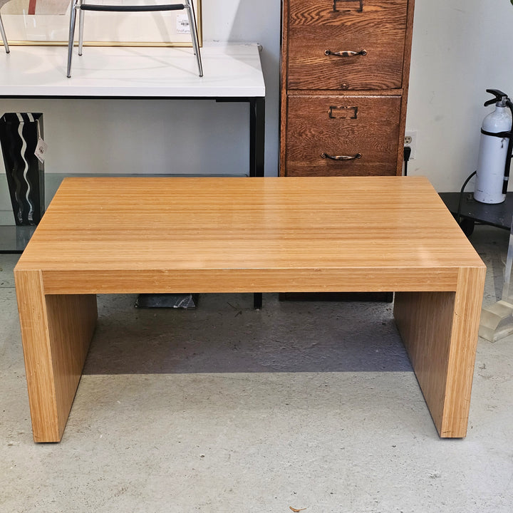 Vintage Wooden Laminate Bench / Coffee Table