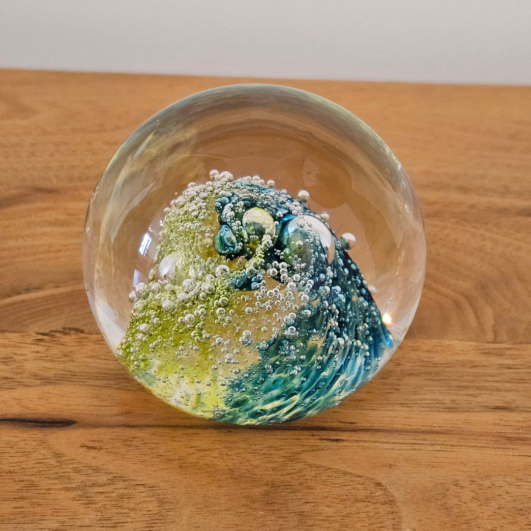 Evolution by Waterford Cosmic Waters Paperweight
