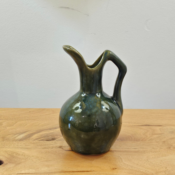 Small Signed Ceramic Pitcher