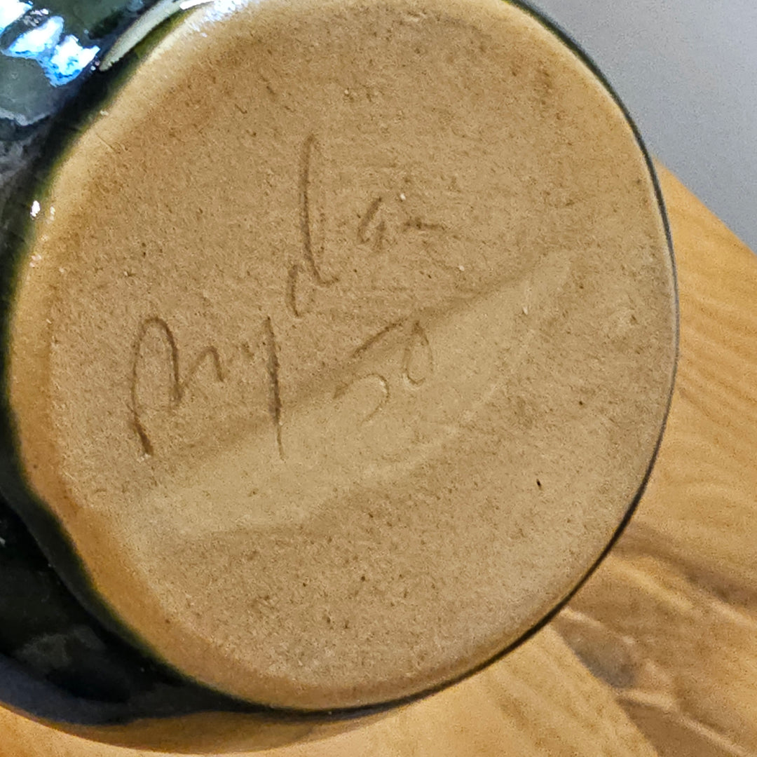 Small Signed Ceramic Pitcher