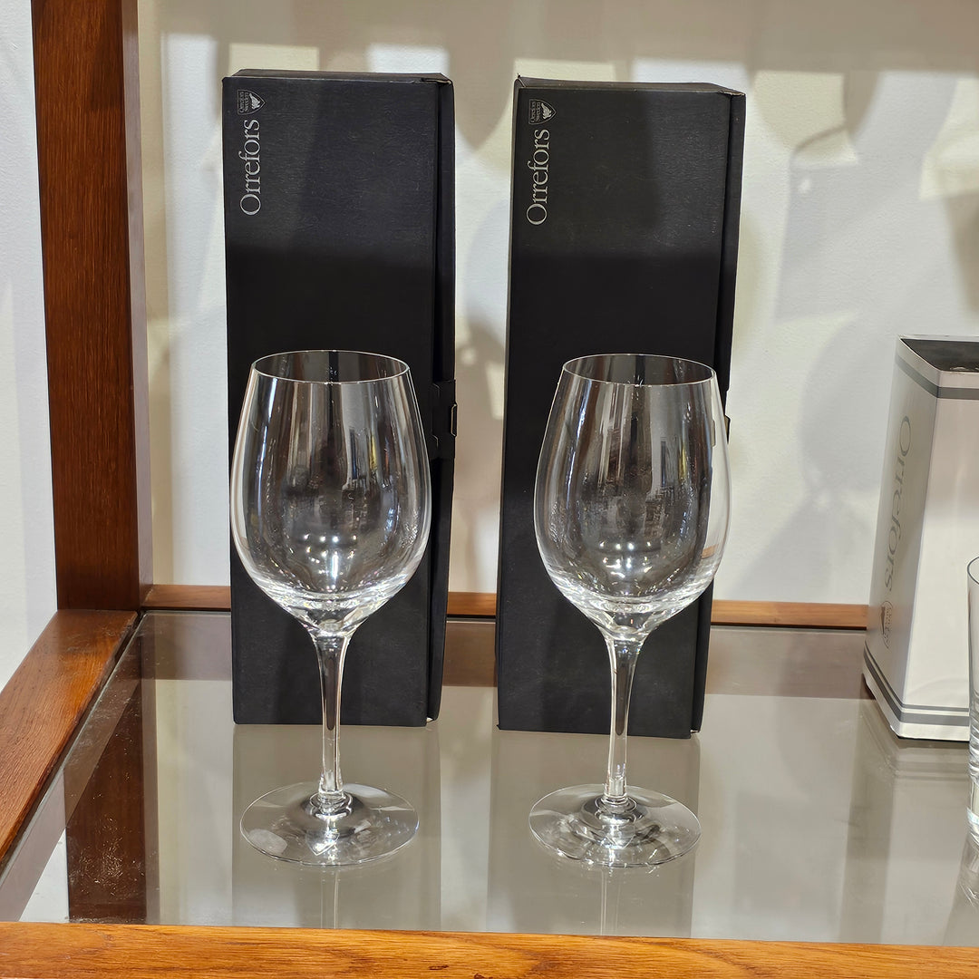 Orrefors Wine Glass - NIB