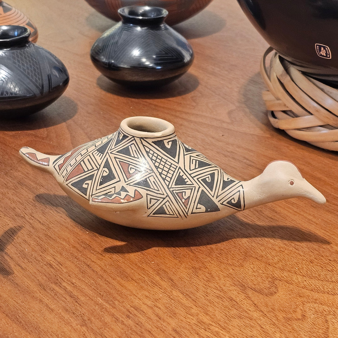 Armando Rodriguez Animal Figurine Pot - Signed