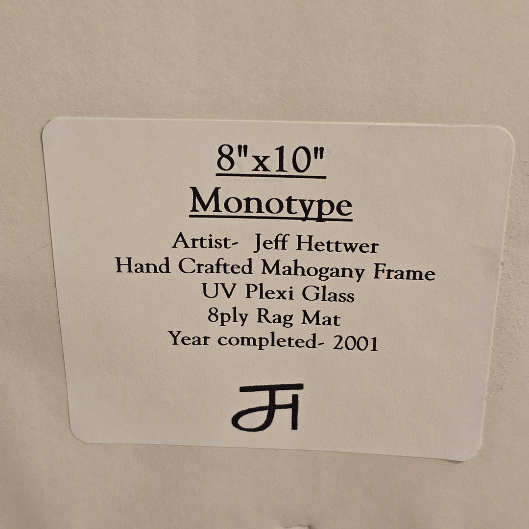 Monotype by Jeff Hettwer
