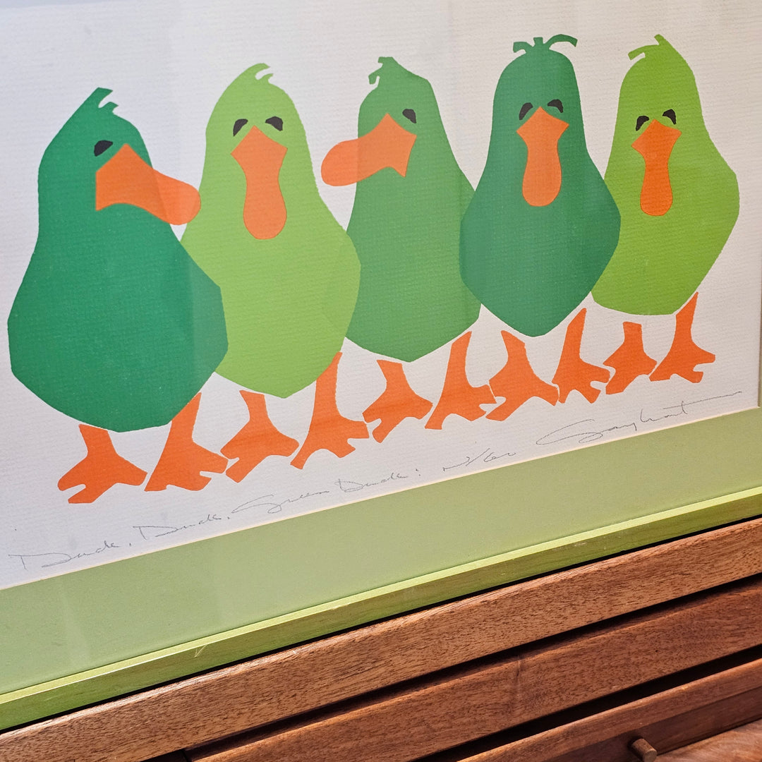 Green Duck Artwork