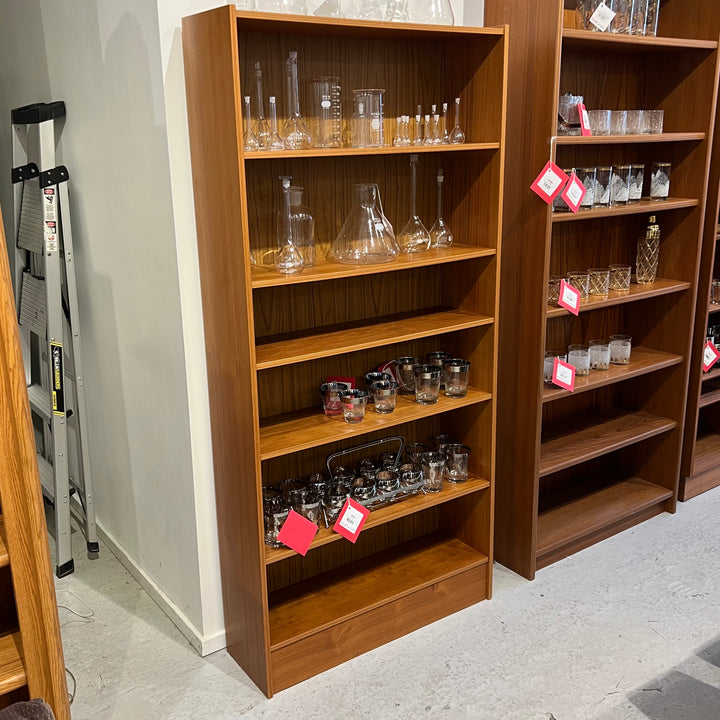 74” Danish Teak Bookcase