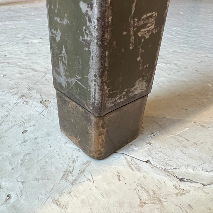 1920s-era General Fireproofing Steel Library Table w/New Lino