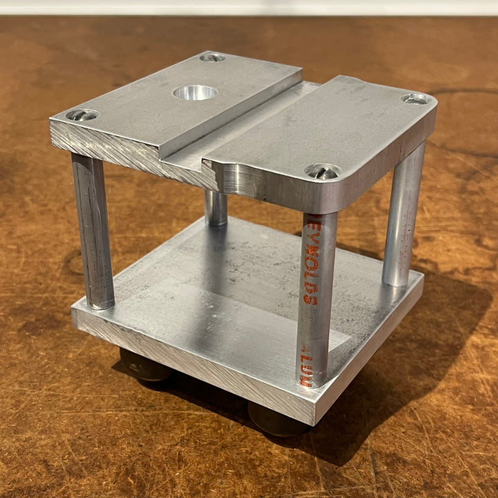 Tiny Industrial Aluminum Stand w/Bearing Casters