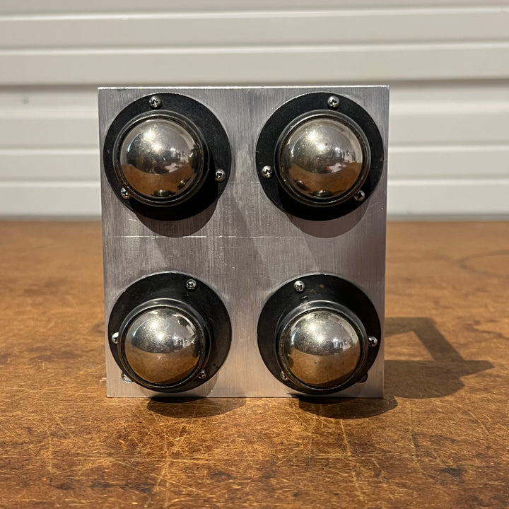 Tiny Industrial Aluminum Stand w/Bearing Casters